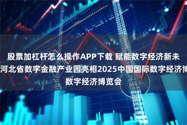 股票加杠杆怎么操作APP下载 赋能数字经济新未来——河北省数字金融产业园亮相2025中国国际数字经济博览会